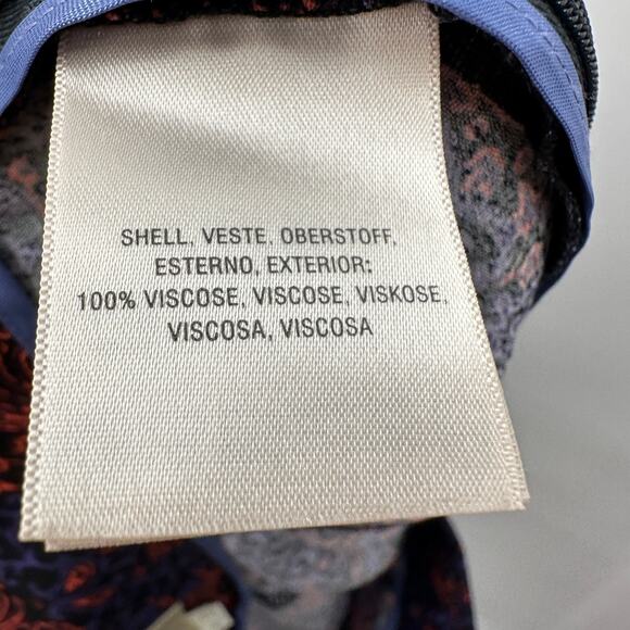 ANTHROPOLOGIE Elevenses Tessie Wide Leg Printed Pants // 2 - Picture 10 of 11